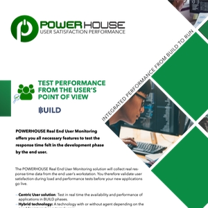 end user performance testing